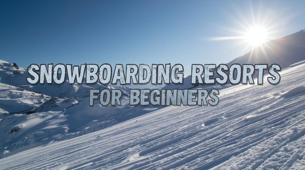 snowboarding resorts for beginners
