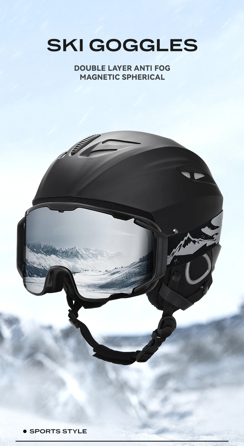 New Ski Goggles Double Layers Anti-Fog Skiing Glasses Men Women Snowmobile Eyewear Winter Outdoor Windproof Snowboard Goggles - Image 13