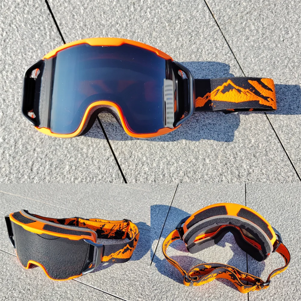 New Ski Goggles Double Layers Anti-Fog Skiing Glasses Men Women Snowmobile Eyewear Winter Outdoor Windproof Snowboard Goggles - Image 9