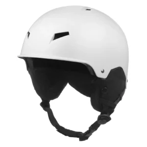 Women Men Snow Helmet with Detachable Earmuff Men Women Snowboard Helmet with Goggle Fixed Strap Safety Skiing Helmet Skiing Spo