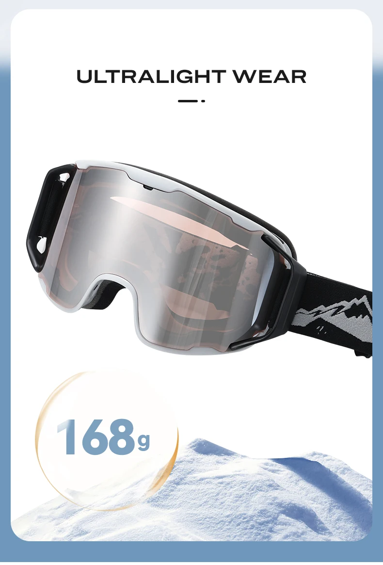 New Ski Goggles Double Layers Anti-Fog Skiing Glasses Men Women Snowmobile Eyewear Winter Outdoor Windproof Snowboard Goggles - Image 19