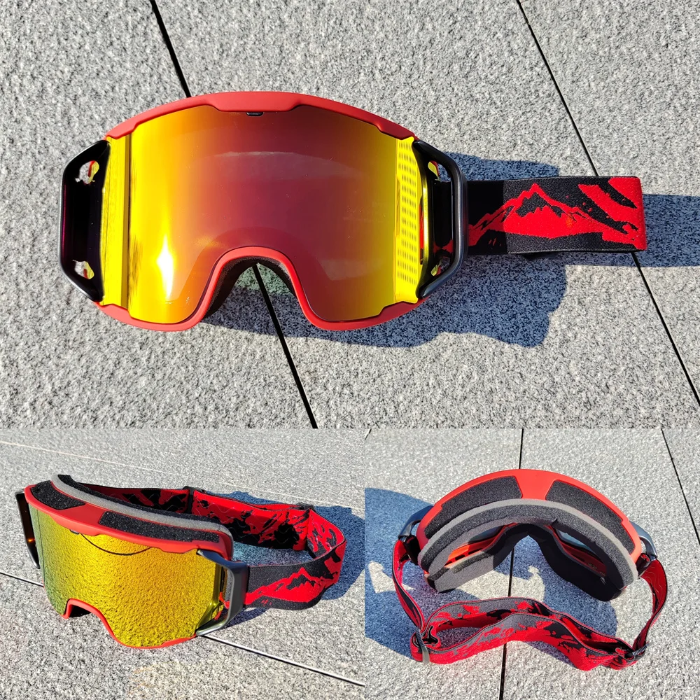 New Ski Goggles Double Layers Anti-Fog Skiing Glasses Men Women Snowmobile Eyewear Winter Outdoor Windproof Snowboard Goggles - Image 12