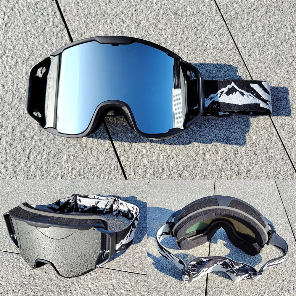 New Ski Goggles Double Layers Anti-Fog Skiing Glasses Men Women Snowmobile Eyewear Winter Outdoor Windproof Snowboard Goggles - Image 11