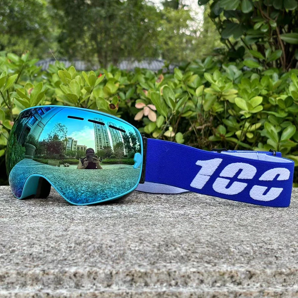 BRAND NEW Double Layers Anti-Fog 100 Ski Goggles Snow Snowboard Glasses Snowmobile Eyewear Outdoor Sport Googles - Image 2