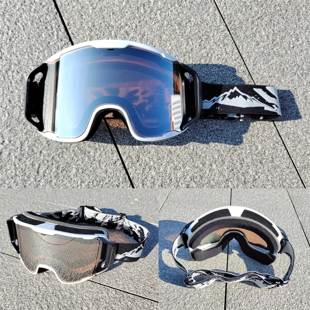 New Ski Goggles Double Layers Anti-Fog Skiing Glasses Men Women Snowmobile Eyewear Winter Outdoor Windproof Snowboard Goggles - Image 10