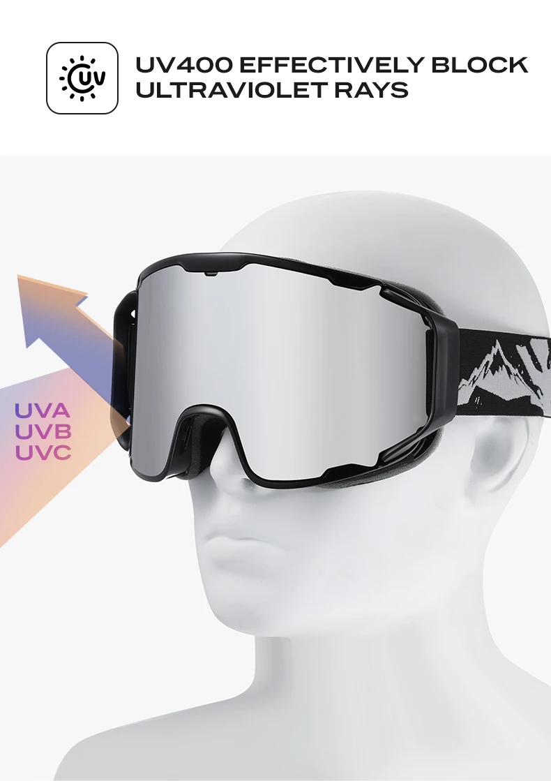 New Ski Goggles Double Layers Anti-Fog Skiing Glasses Men Women Snowmobile Eyewear Winter Outdoor Windproof Snowboard Goggles - Image 24