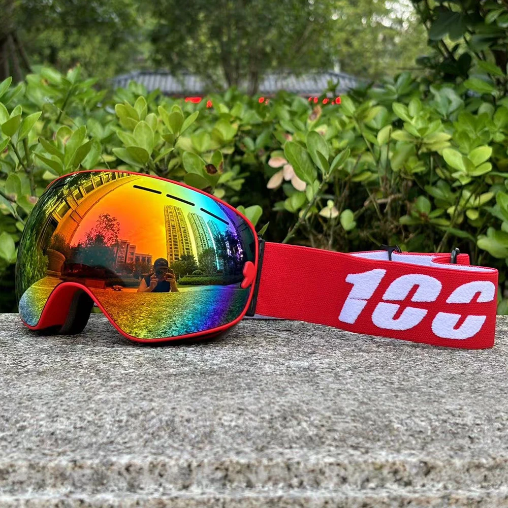 BRAND NEW Double Layers Anti-Fog 100 Ski Goggles Snow Snowboard Glasses Snowmobile Eyewear Outdoor Sport Googles - Image 4