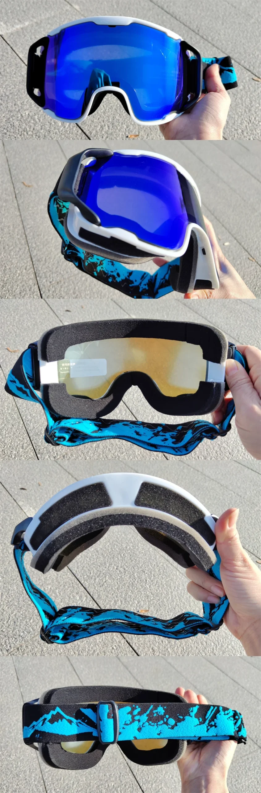 New Ski Goggles Double Layers Anti-Fog Skiing Glasses Men Women Snowmobile Eyewear Winter Outdoor Windproof Snowboard Goggles - Image 25