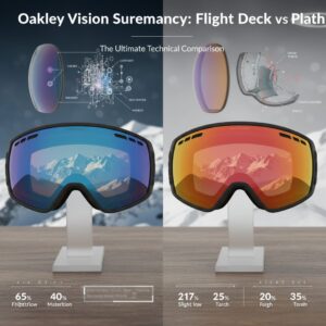 oakley flight deck vs flight path