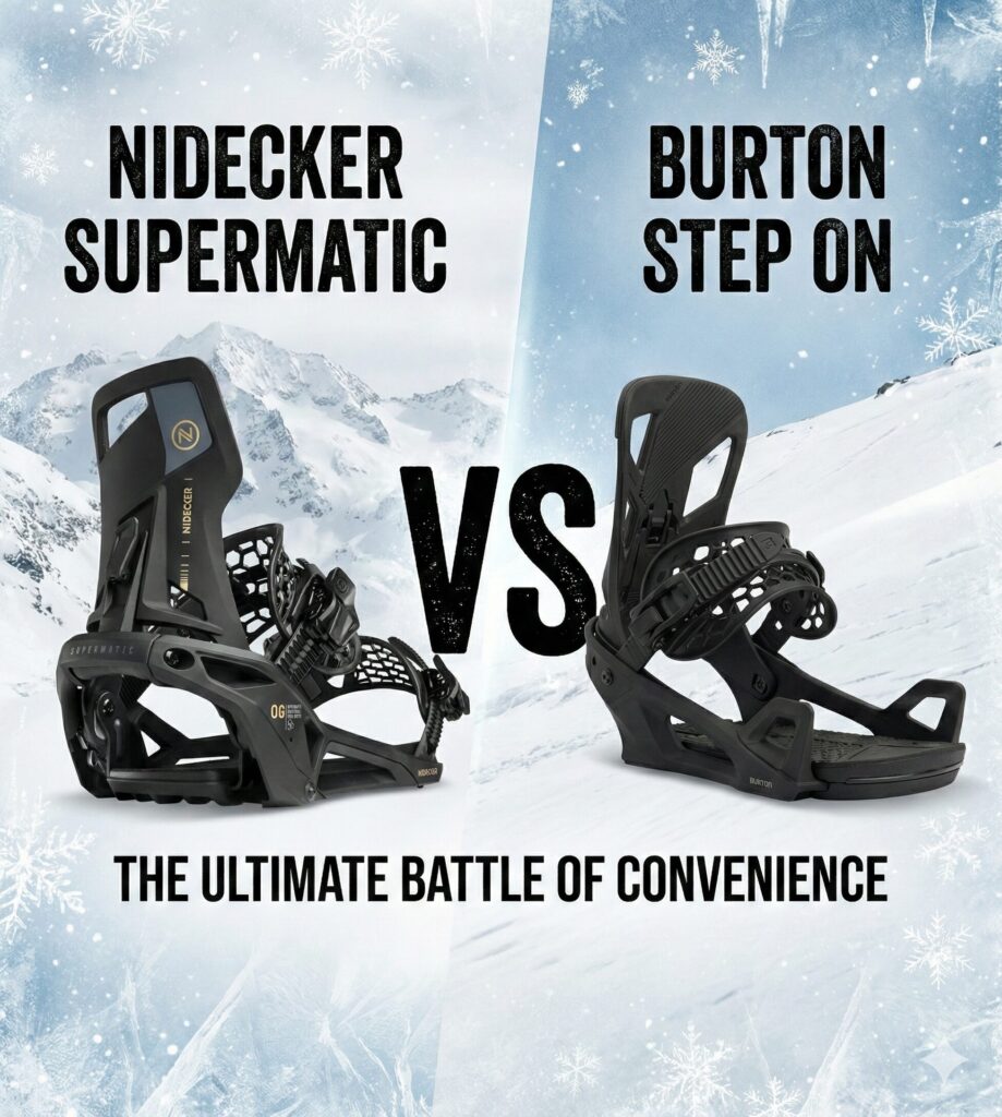 nidecker supermatic vs burton step on